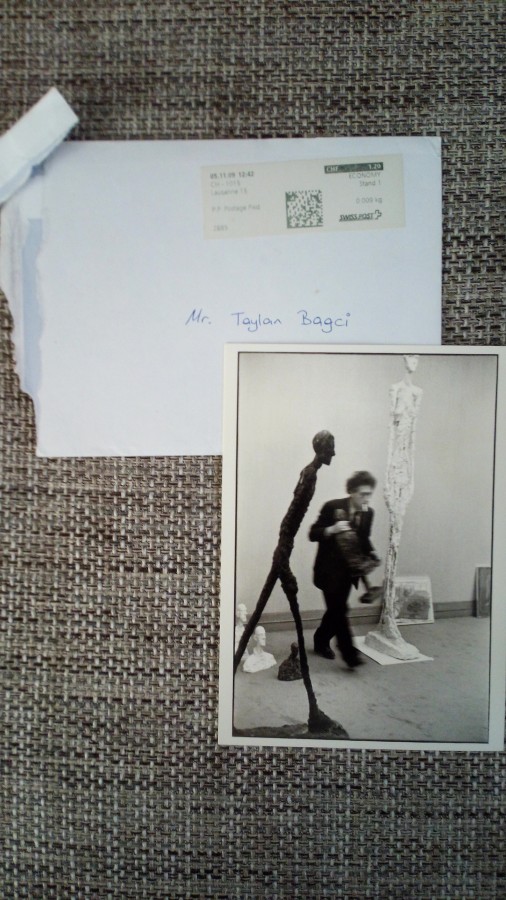 Giacometti kartpostalı